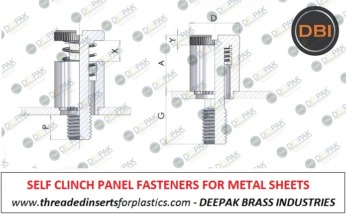 Self Clinching Inserts and Fasteners